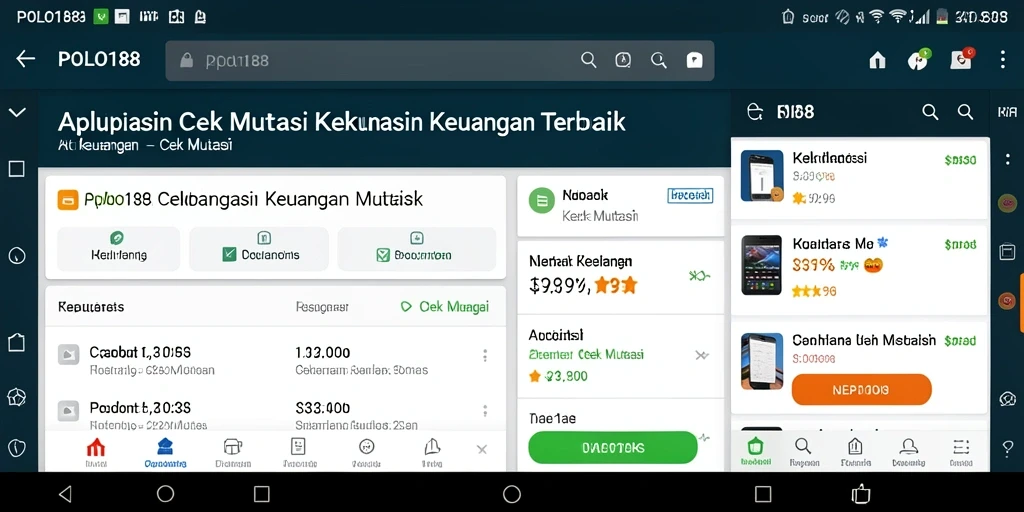 Tampilan antarmuka POLO188 yang ramah pengguna untuk Cek Mutasi.