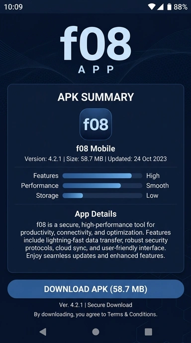 Cara Unduh dan Instal f08 APK untuk Android